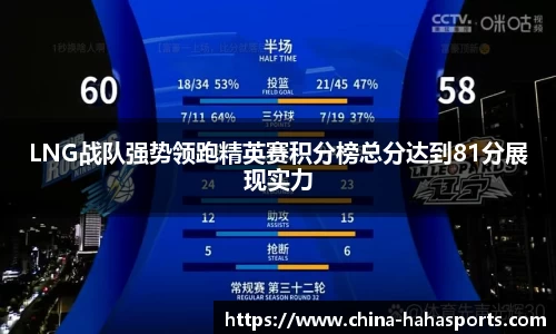LNG战队强势领跑精英赛积分榜总分达到81分展现实力